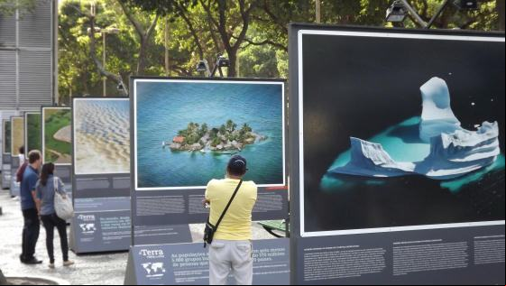 RJ: Exposição fotográfica na Cinelândia mostra a Terra vista de cima 2