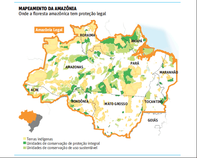 Amazônia - Unidades de Conservação